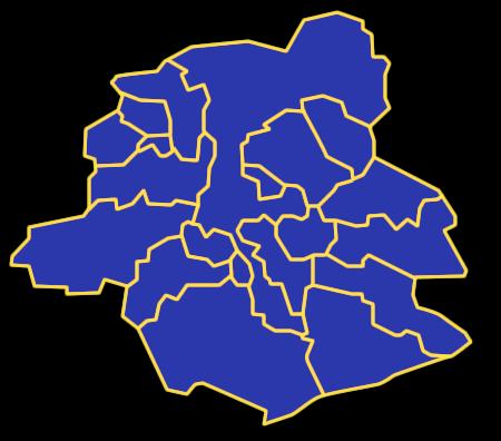 CECI N EST PAS UNE VILLE 19 municipalities 1. Anderlecht 2. Auderghem/Oudergem 3.