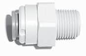 John Guest Push-In Fittings Gray acetal copolymer push-in fittings with