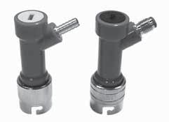 Syrup Tank Plugs, Sockets and Disconnects Disconnects 21-1102-27 Disconnect 1/4 barb gas CC 27-1102-77 Disconnect 1/4 barb gas GB 21-1102-29 Disconnect 1/4 barb liquid CC