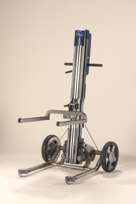 Ergonomic Moving The Mule - 48 Standard Lift with 21 Fork & 14 inch Chassis Having the same basic specifications of the standard Mule this model is designed for