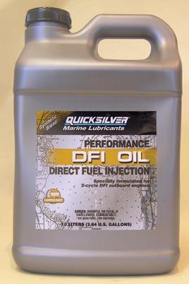 Outboard Engine Oils OptiMax / DFI This Synthetic blend oil was developed specifically for the greater demands of DFI outboard engines.