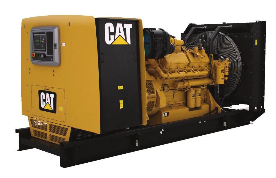Cat 3412 Diesel Generator Sets Image shown may not refl ect actual confi guration Bore 137.2 (5.4) Stroke 152.4 (6) Displacement L (in 3 ) 27.02 (1648.86) Compression Ratio 13.