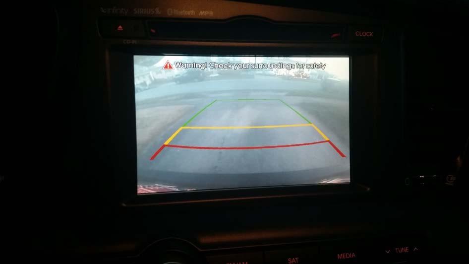 Getting Started: Back-up Cameras NEW TECHNOLOGY Designed to minimize blind spots and avoid back over incidents.