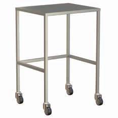 18 Stainless Steel Instrument Trolleys Without