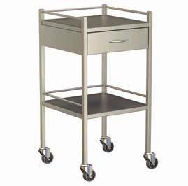 20 One Drawer Instrument Trolleys With Bottom