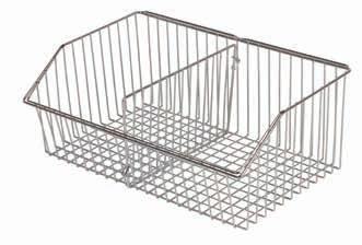 x 160mm (H) CHROME WIRE BASKET, LARGE CODE: