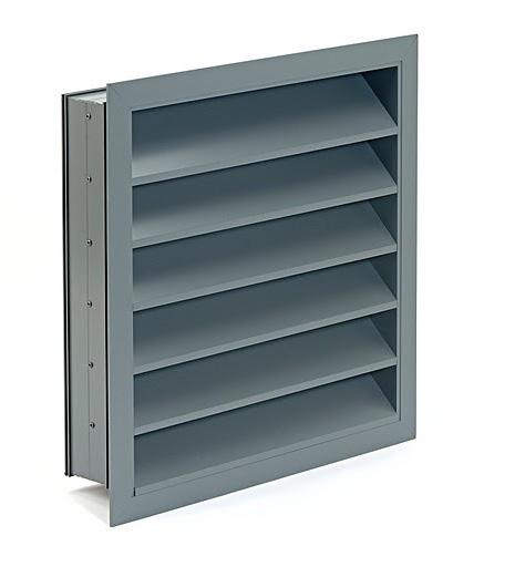 BL 90 Series BL90 Series Aluminium Louvres Aluminium extrusions type 6063-T6 to BS1474 having a minimum thickness of 1.6mm. Mitred frame joints TIG welded for additional strength.