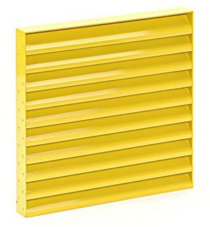 BL 38 Series BL38 Series Aluminium Louvres Aluminium extrusions type 6063-T6 to BS1474 having a minimum thickness of 1.5mm.