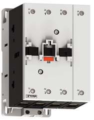 Four-pole contactors with control circuit: AC and DC four power poles, 4 NC BF series BF18 T0.