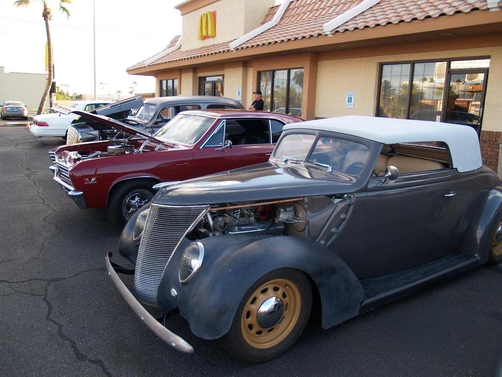 cut-a-ways roamed the earth Resurgence of Wednesday McDonald s cruise-in. See below. And inside. Rising out of the ashes of Summer, the McDonalds Wednesday Cruise-In is alive and well.