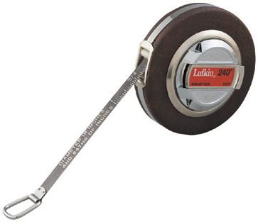Executive Diameter Pocket Measuring Tapes Increment @ Scale: Increment @ Scale