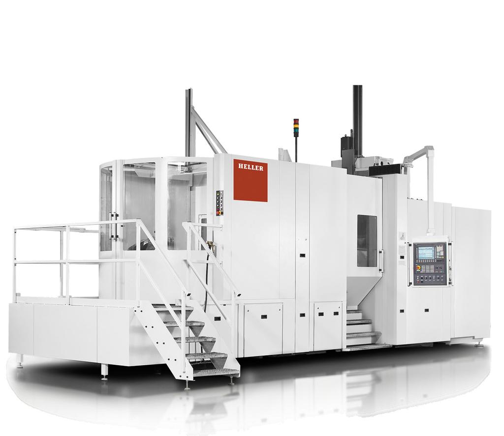 06 HELLER Machining Centres The MCH series Universal high-performance machining The proven machines from the MCH series are true allrounders delivering top-notch performance for the machining of