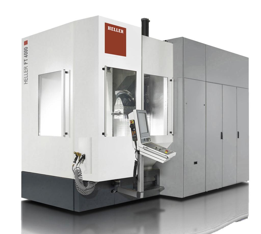08 HELLER Machining Centres The F series Setting standards in 5 axis With the F series, HELLER now offers two completely different types of 5-axis machining centres.