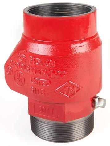 714 S. Main St. Randleman, N.C. 27317 Model 68 Threaded Check Valve Male NPT x Female NPT UL Listed FM Approved *As anti-water hammer check valve for fire pump service only!