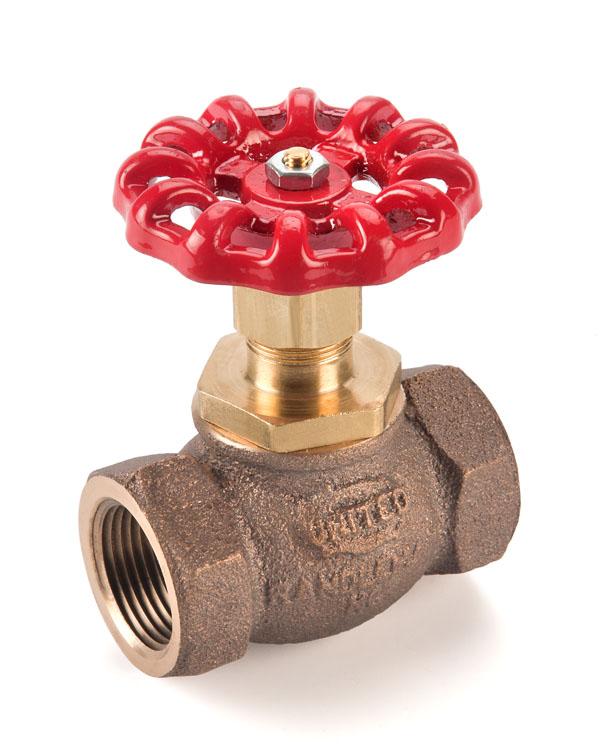 UNITED BRASS WORKS, INC 714 S. Main St.. Randleman, N.C. 27317 Phone: 800/334-3 035 Fax: 800/498-4696 Model 125S Globe Valve Soft Disc 200 WOG @ 180 Max Threaded Ends Integral Seat Rising Stem Swivel Disc Holder *Contains Lead.
