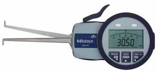 Digimatic Caliper Gages SERIES 209 Internal Tube Thickness Measurement Versatile ID measuring gages for holes diameters, groove thickness, tube thickness, and hard-to-reach dimensions.