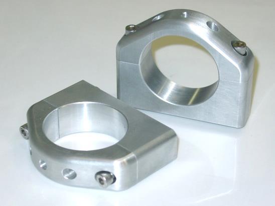 To aid in the installation of the reservoirs, we also offer a set of Billet Aluminum Remote Canister Mounts. The canister mounts are available exclusively through Detroit Speed, P/N: 032102.