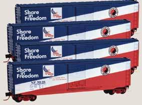 N scale reefers will be released in 36 or 40 lengths with proper fi shbelly or truss-rod underframes according to the original reefer.