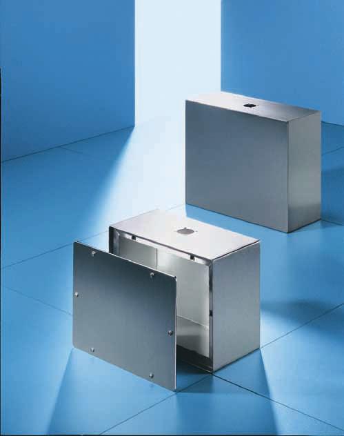 Accessories: see page 70/71 or refer to index. Stainless steel 1.