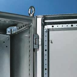 Accessories: see page 62 69 and page 70/71 or refer to index. Stainless steel 1.4301 Enclosure: 1.8 mm Door: 2.