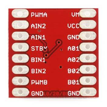 Page 4 of 10 As with any board, there are other things to consider such as the logic voltage, which is basically the voltage it uses to talk to your microcontroller, and heat dissipation.