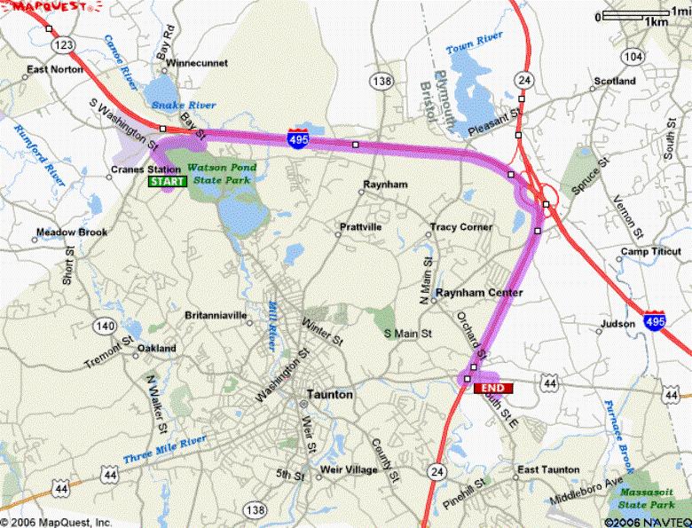 DIRECTIONS FROM GENERAL DYNAMICS TAUNTON TO COURTYARD BOSTON RAYNHAM 37 Paramount Dr Raynham, MA 02767, United States Phone: 1 508 822-8383 Start out going NORTHWEST on JOHN QUINCY ADAMS RD toward