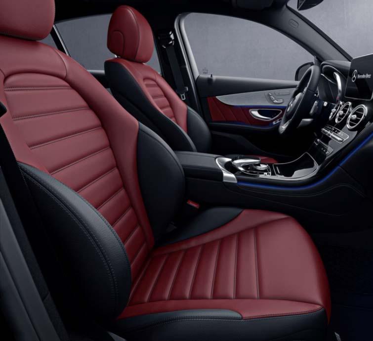 GLC 300 4MATIC Coupe Upholstery Leather Combinations
