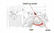 The engine switch enables and disables the ignition system. The engine switch must be in the ON position for the engine to run.