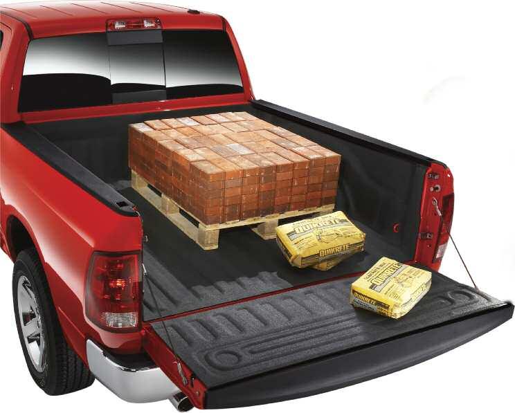 The 1/4" closed cell foam protects your truck bed from dents and dings and also provides a cushioned knee friendly surface when accessing cargo.