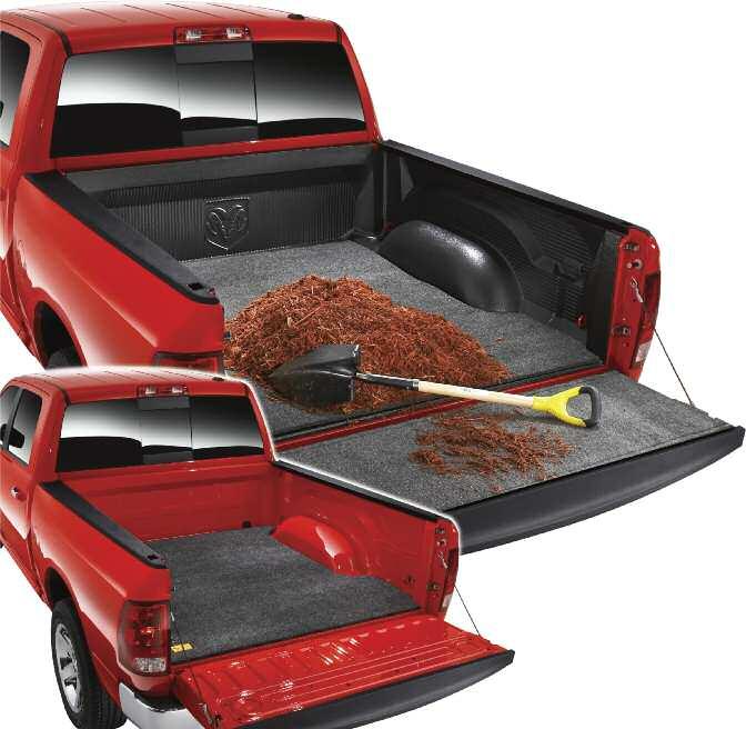 We have designed our mats to fit your exact configuration, including vehicles with or without existing bed liners. Best of all - NO DRILLING into your truck bed for installation!