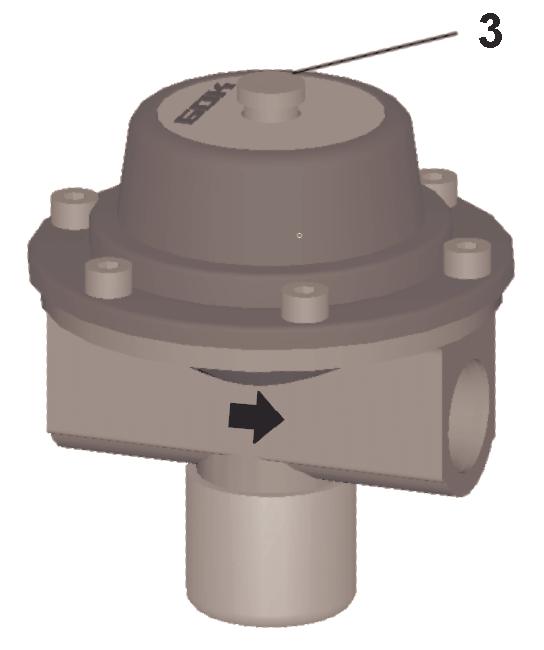 according to DIN 4755; a siphon protection valve according to DIN EN 12514-2; a blocking device in the sense of the VAwS (Regulation on Plants Operated with Water-Polluting Materials) a construction