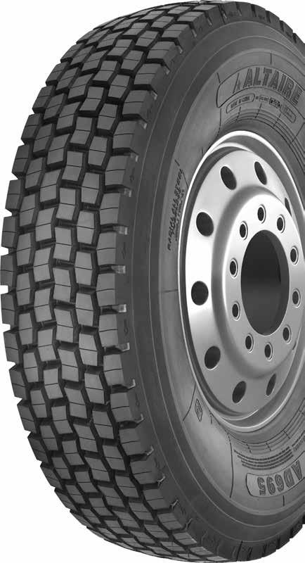 AD676 AD695 MIXED LONG HAUL AD676 is a premium drive tyre for mixed road condition applications.