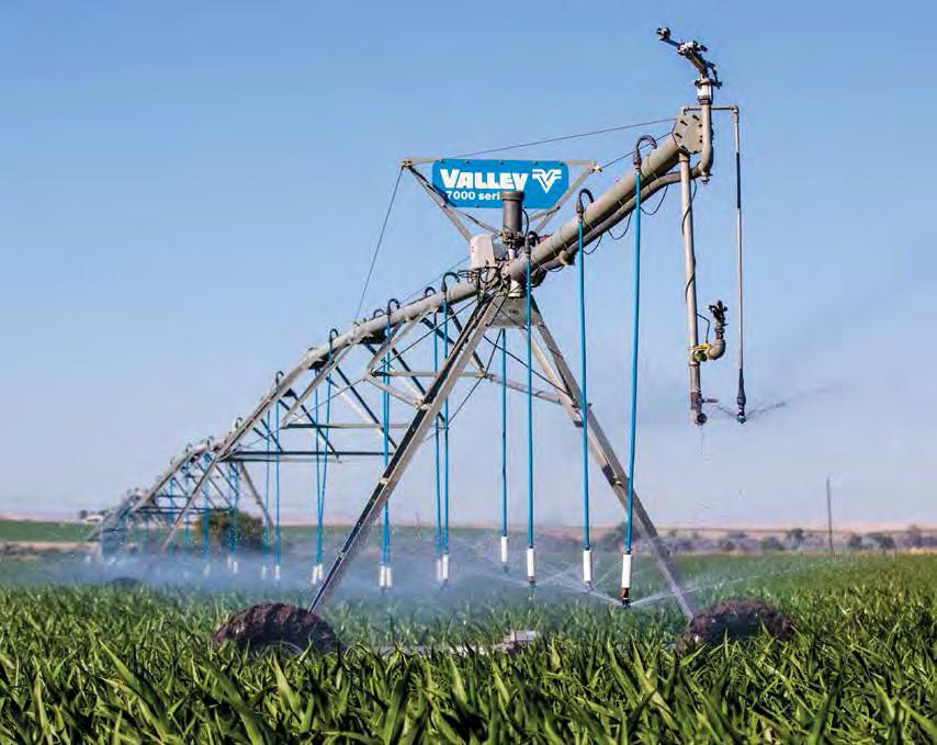 7000 series Center Pivot Precision engineered and developed as a cost-effective irrigation solution for growers looking for choices, the Valley 7000 series is second only to the industry-leading