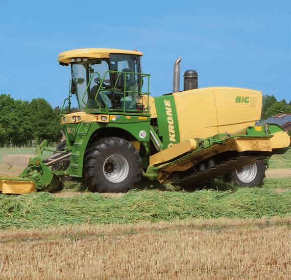 BIG X HARVESTER THE MOST POWERFUL FARM MACHINES ON EARTH BIG X HARVESTERS Self-Propelled Forage Harvester