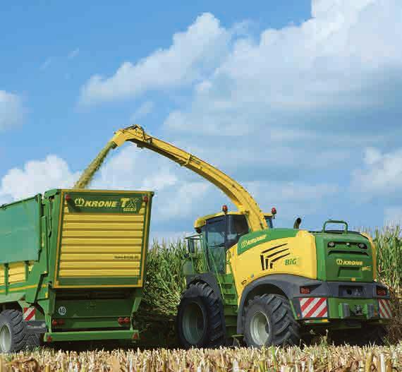 New smaller range with 490-626 horsepower ensures Krone can supply the right machine for your business.