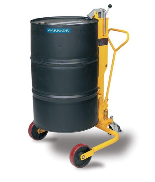 The Drum Porter is easy to manouevre and comes with large polyurethane wheels and is fitted with brake.