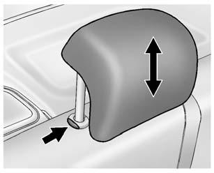 Rear Seats The rear seats have head restraints in the outboard seating positions that can be lowered for better visibility when the rear seat is unoccupied.