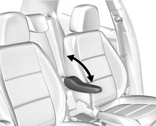 3-8 Seats and Restraints To stop recall movement, press one of the memory or power seat controls. If something has blocked the driver seat while recalling the exit position, the recall may stop.