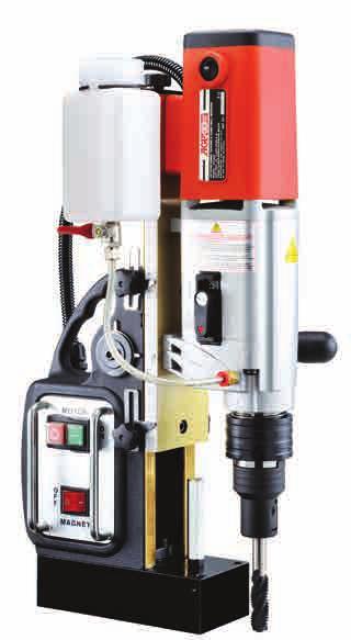 0 AUTO-REVERSE TAPPING & CORE DRILLING MACHINE PATENTED This is a purpose-built tapping machine which can also work perfectly well as a conventional mag drill.