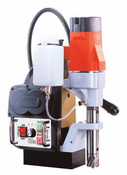 SEMI AUTO FEED MAGNETIC DRILLING MACHINE The MD300N is an incredible time saving machine.