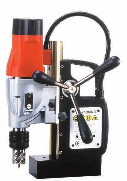 2 SPEED MAGNETIC DRILLING MACHINE Our two speed models give added versatility for maximum torque using a wide range of cutters 290mm 270mm 440mm 355mm 320mm Motor Switch 25mm 40mm 175mm
