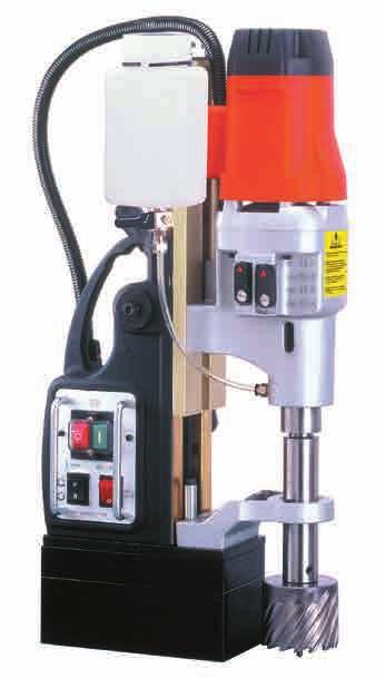 4 SPEED SWIVEL BASE MAGNETIC DRILLING MACHINE Like the 4 speed machine above but with the additional feature of swivel base