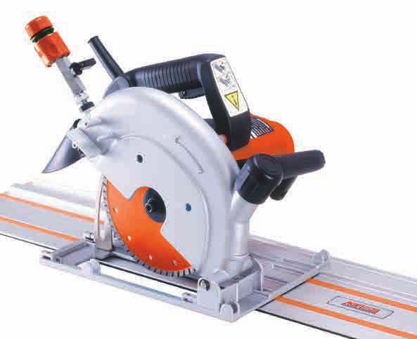 STONE CUTTING CIRCULAR SAW The SCS7 Stone Cutting Circular Saw is the perfect solution for fast, precise wet cutting of all kinds of stone and masonry materials up to 55mm thick.