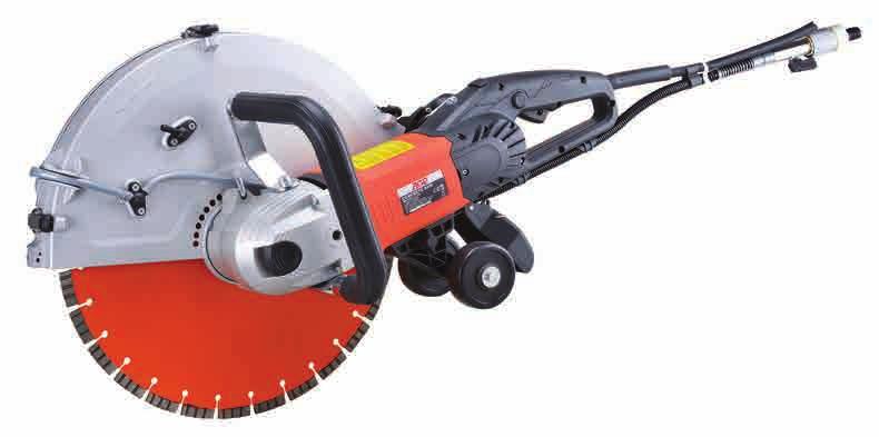 CONCRETE SAW The C16 is a 16" hand-held saw for concrete, masonry and stone.