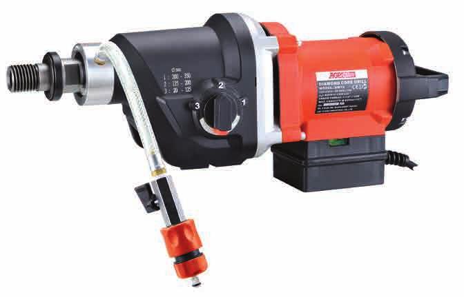 WET RIG-MOUNTED DIAMOND CORE DRILL MOTORS Our all-new DM9 & DM10 & DM12 & DM14 are the latest in our new premium line of diamond core drilling machines.