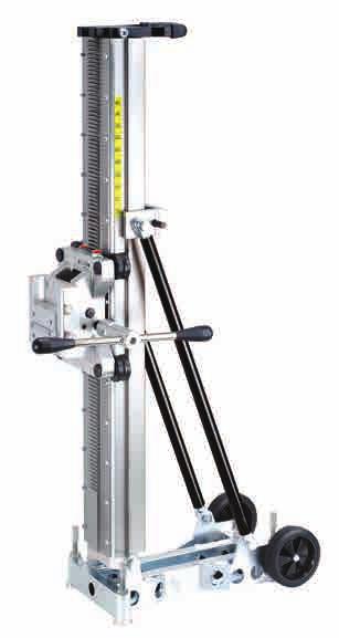 DIAMOND CORE DRILL STANDS Our premium line of drill stands were created to provide the capabilities required by high capacity operators who need a rig which can remain stable under the most