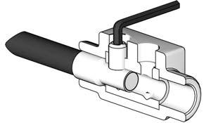 Installation 5. Pair electrical wires as follows: A-Hose to A-Hose; B-Hose to B-Hose. When connecting first hose section to proportioner, wire pairing does not make a difference. a. Insert one wire from heated hose into connector.