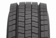 RHD II + brings a further improvement in mileage, handling and wear type thanks to a tuned tread pattern configuration. It suits a wide application range, from long haul to local delivery.