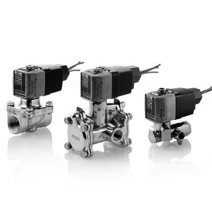 NXT NRATON lectronically nhanced Solenoid Valves rass and Stainless Steel odies 1/" - 2" NPT 2/2 3/2 /2 SRS eneration eatures ncrease in pressure ratings to A levels on all products (up to a 500%