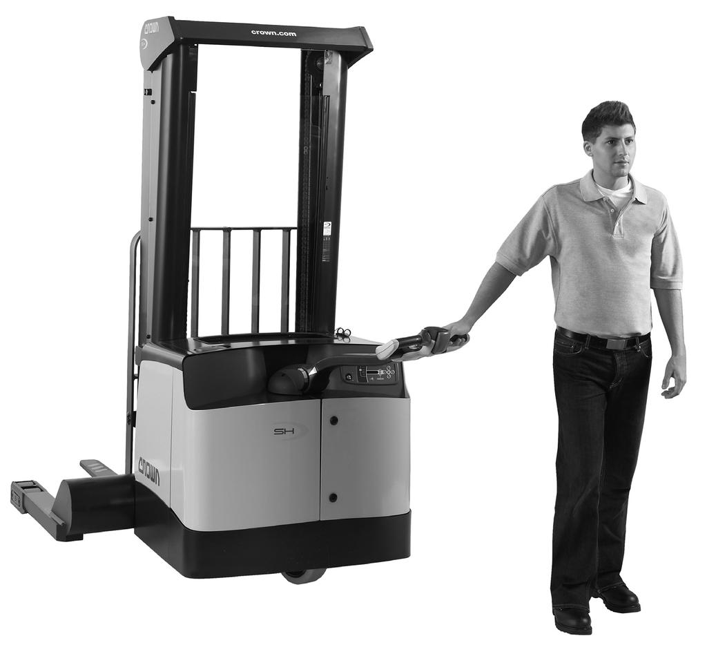Your Walkie Lift Truck WALKIE LIFT TRUCKS Your walkie lift truck can be used to lift, move and stack loads. It is designed to travel short distances and operate in areas with limited space.